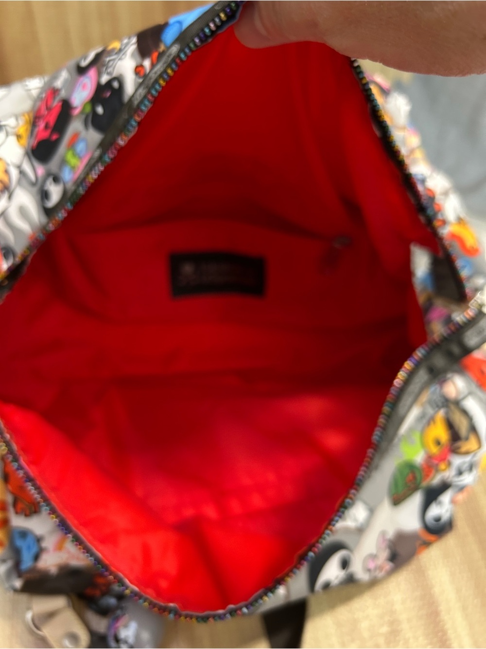 Vintage Tokidoki for LeSportsac Gioco Inferno Barrel Bag Qee - Picture 14 of 15